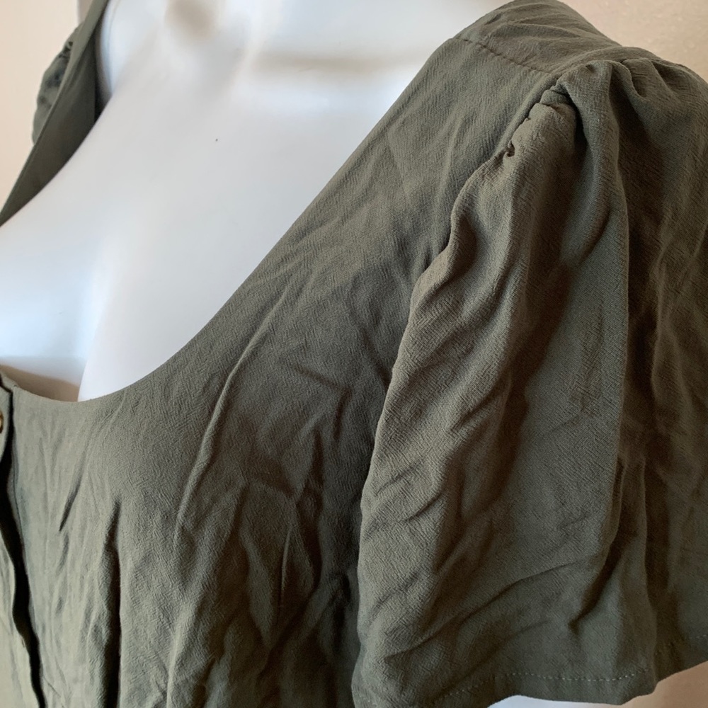 Express Button Down Dress - Picture 3 of 6